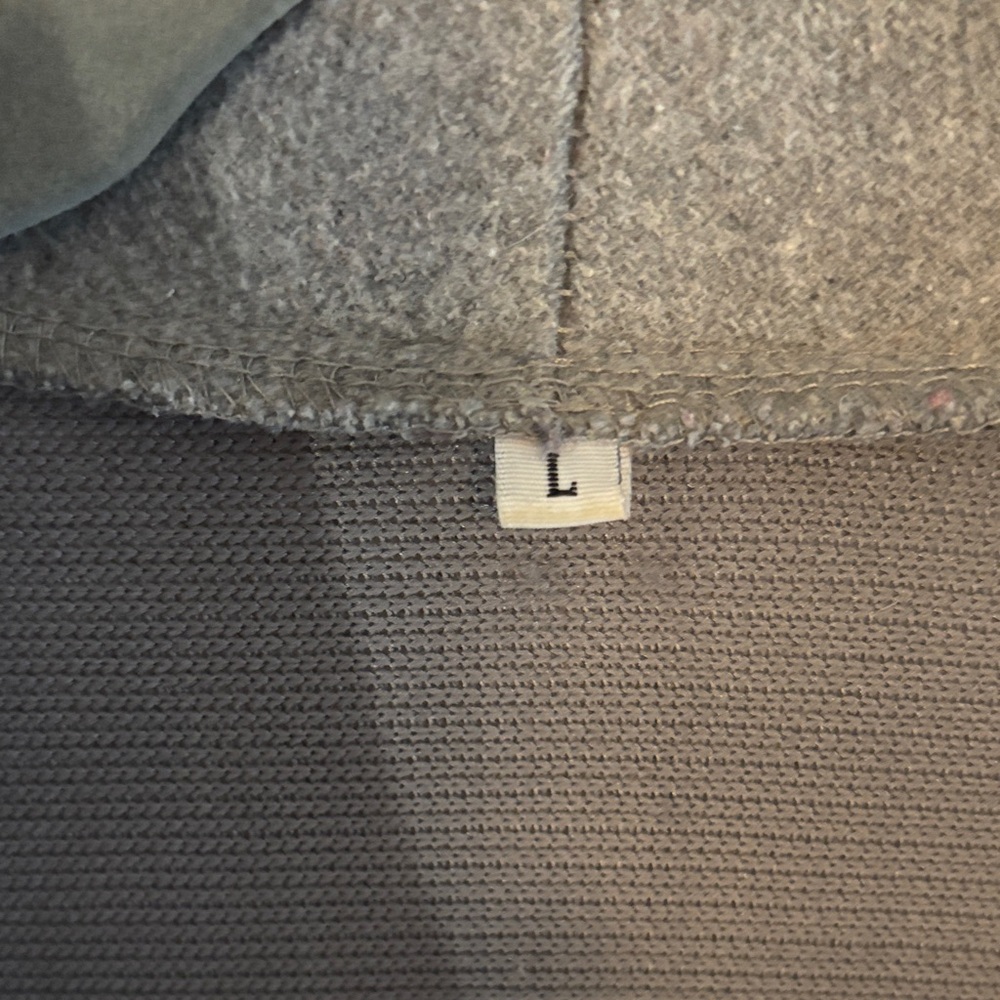 Gray Draped Open Cardigan - Picture 2 of 5